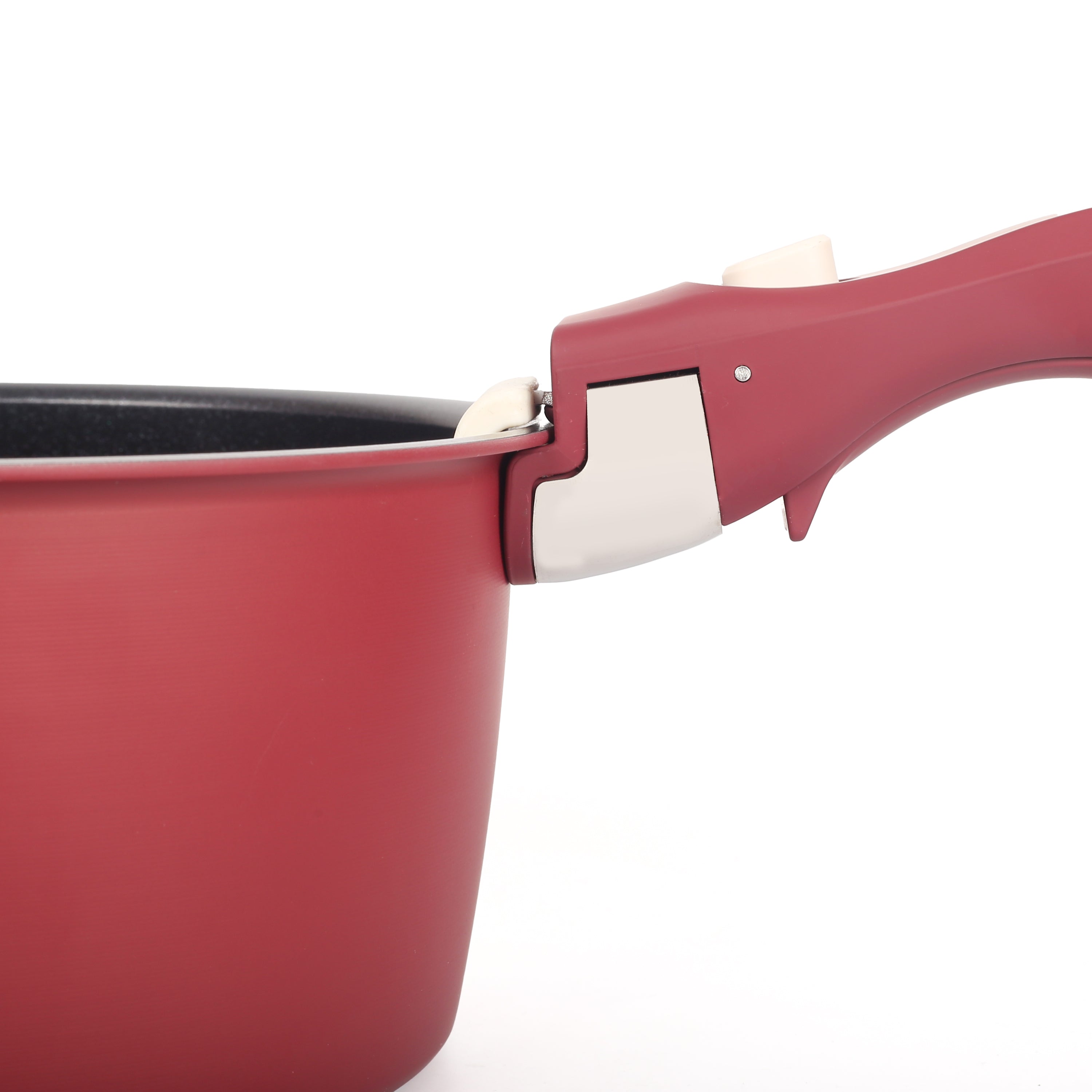 Detachable Handle Cookware Set 5PCS, Stackable Pots and Pans for Kitchen