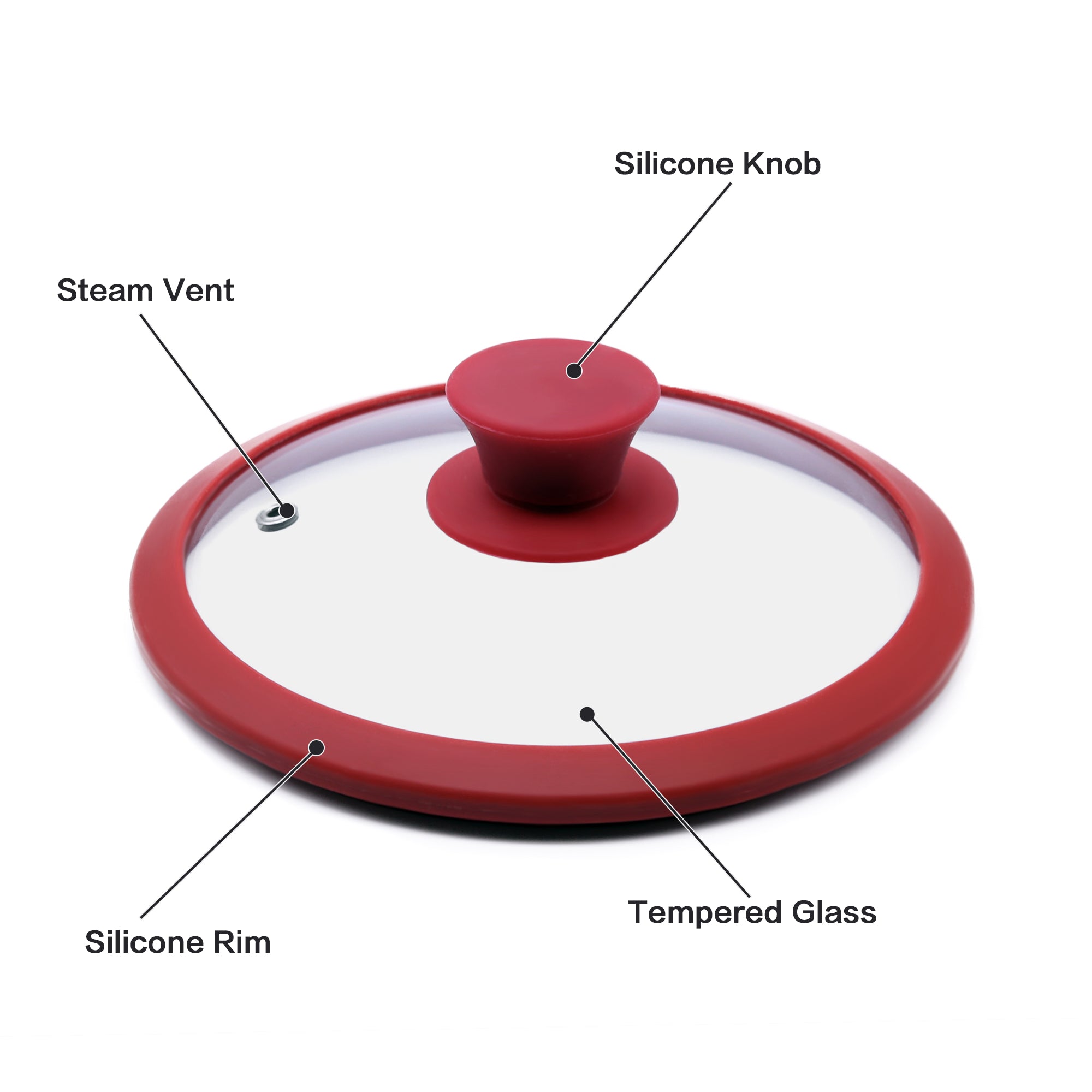 SILICONE GLASS LID G-TYPE